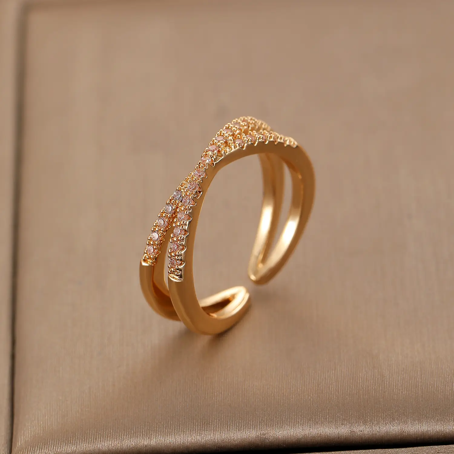 Bow Design Open Finger Ring for Women Silver - Image 169
