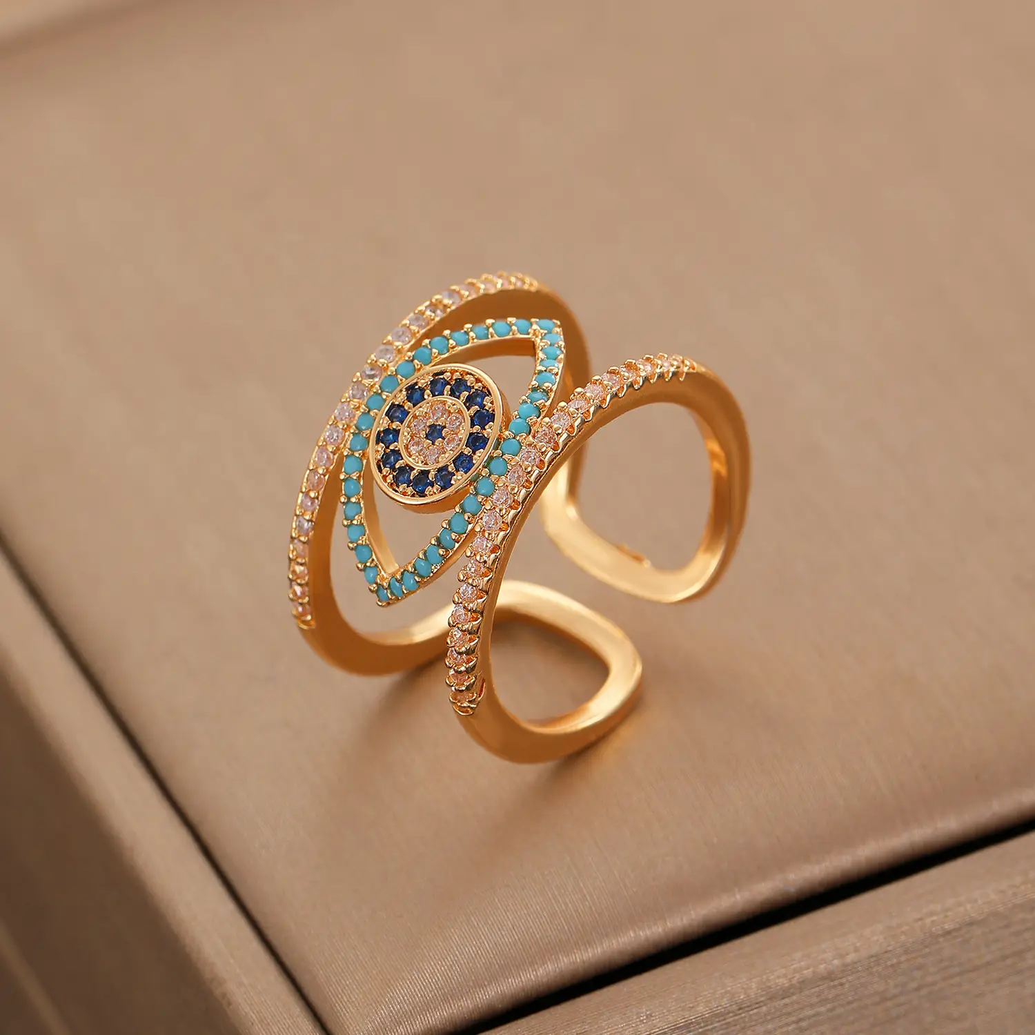 Bow Design Open Finger Ring for Women Silver - Image 174