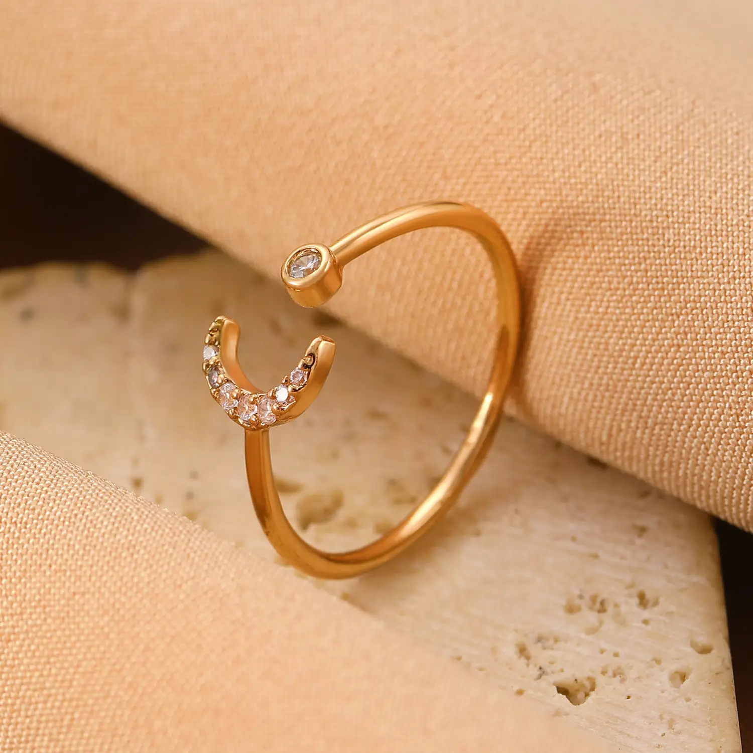 Bow Design Open Finger Ring for Women Silver - Image 33