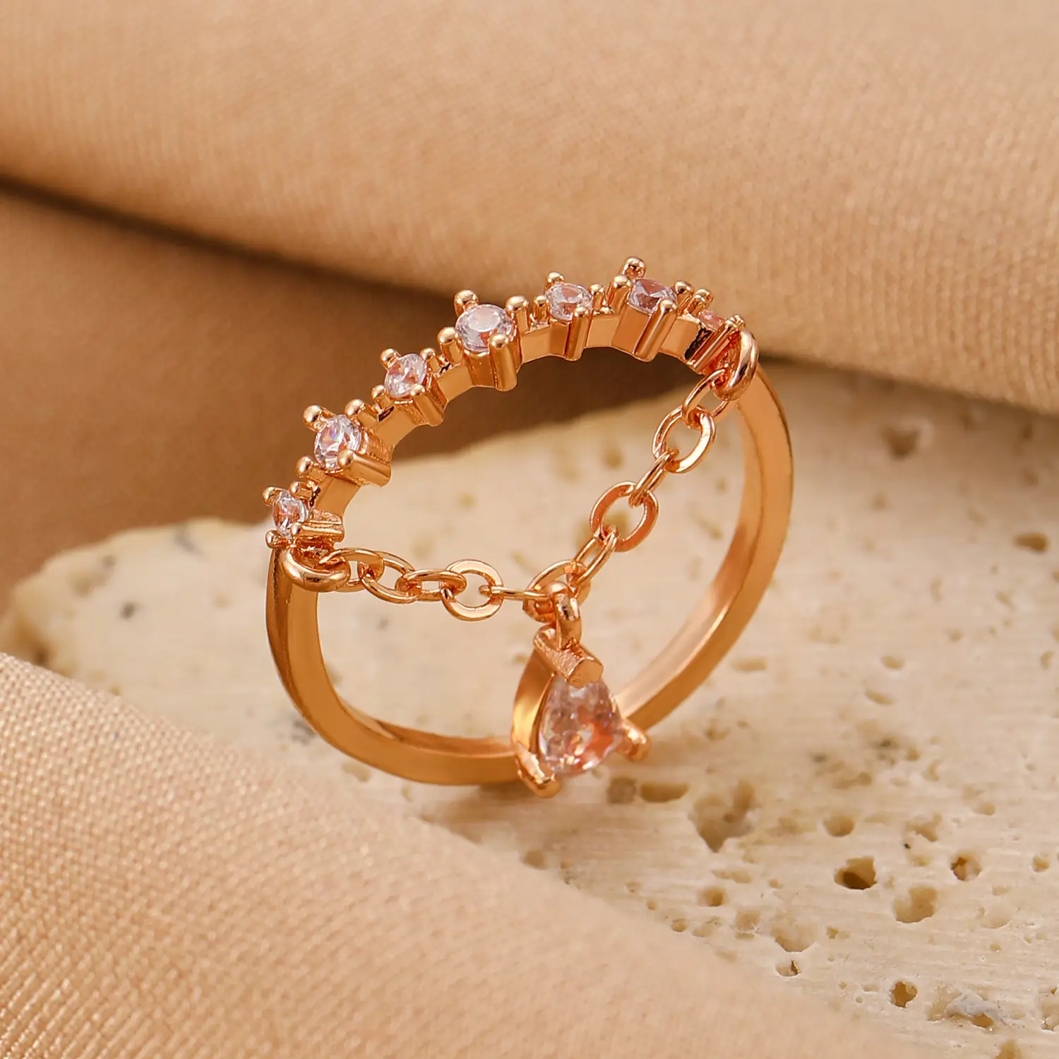 Bow Design Open Finger Ring for Women Silver - Image 38