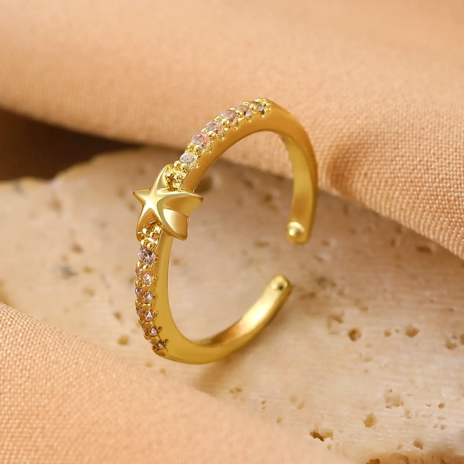 Bow Design Open Finger Ring for Women Silver - Image 42