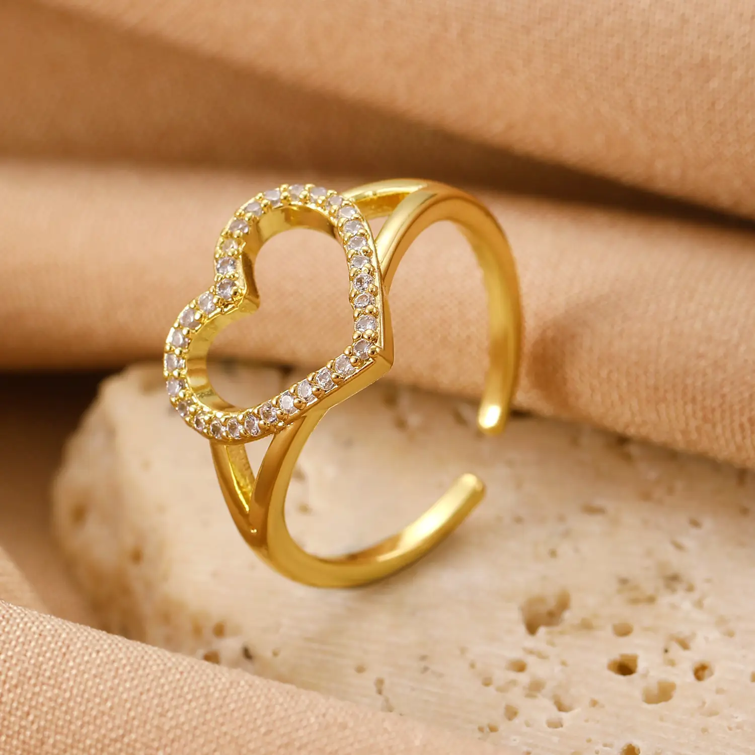Bow Design Open Finger Ring for Women Silver - Image 44