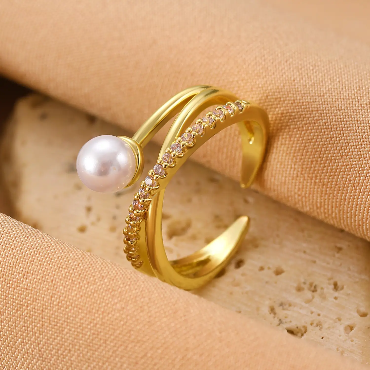 Bow Design Open Finger Ring for Women Silver - Image 65