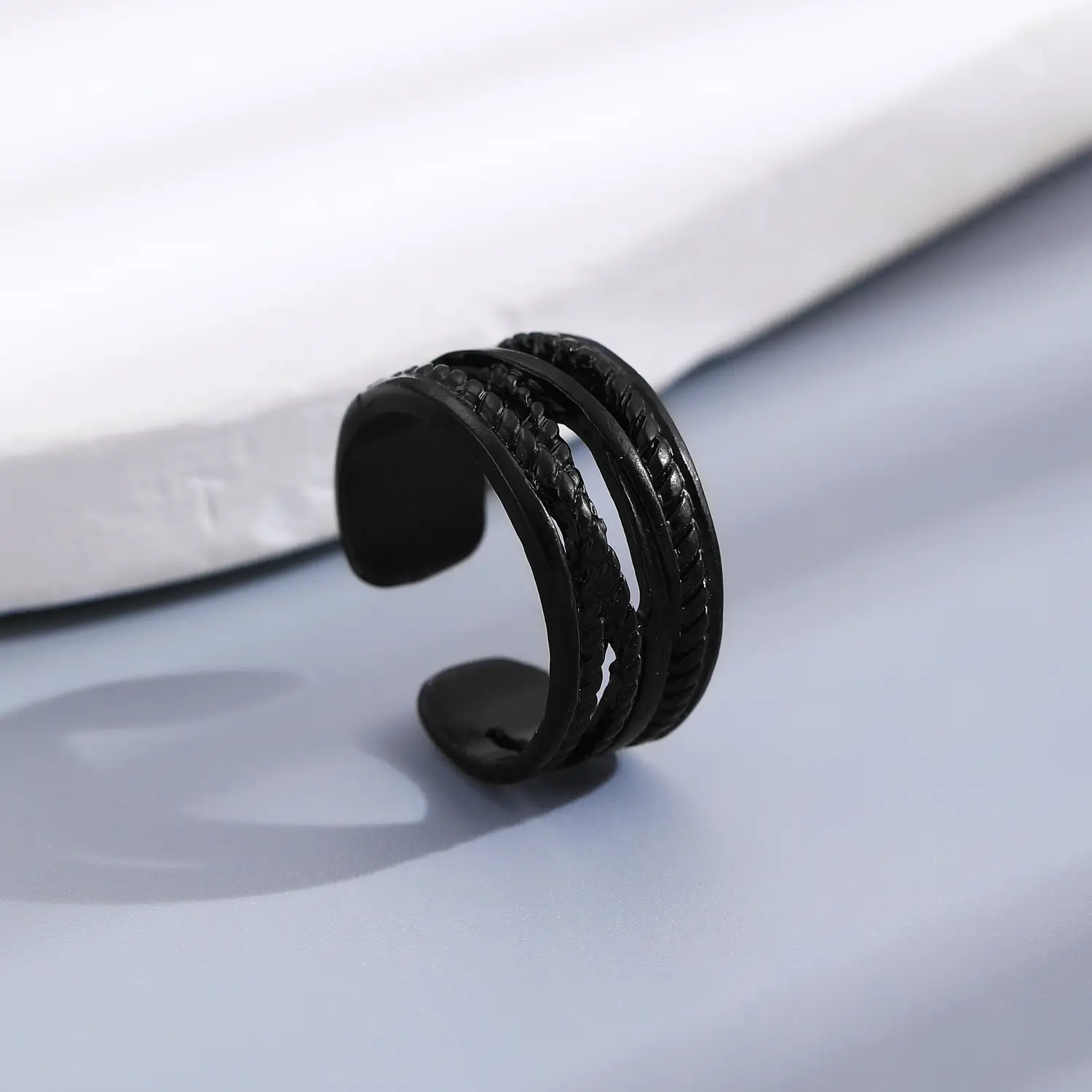 Bow Design Open Finger Ring for Women Silver - Image 84