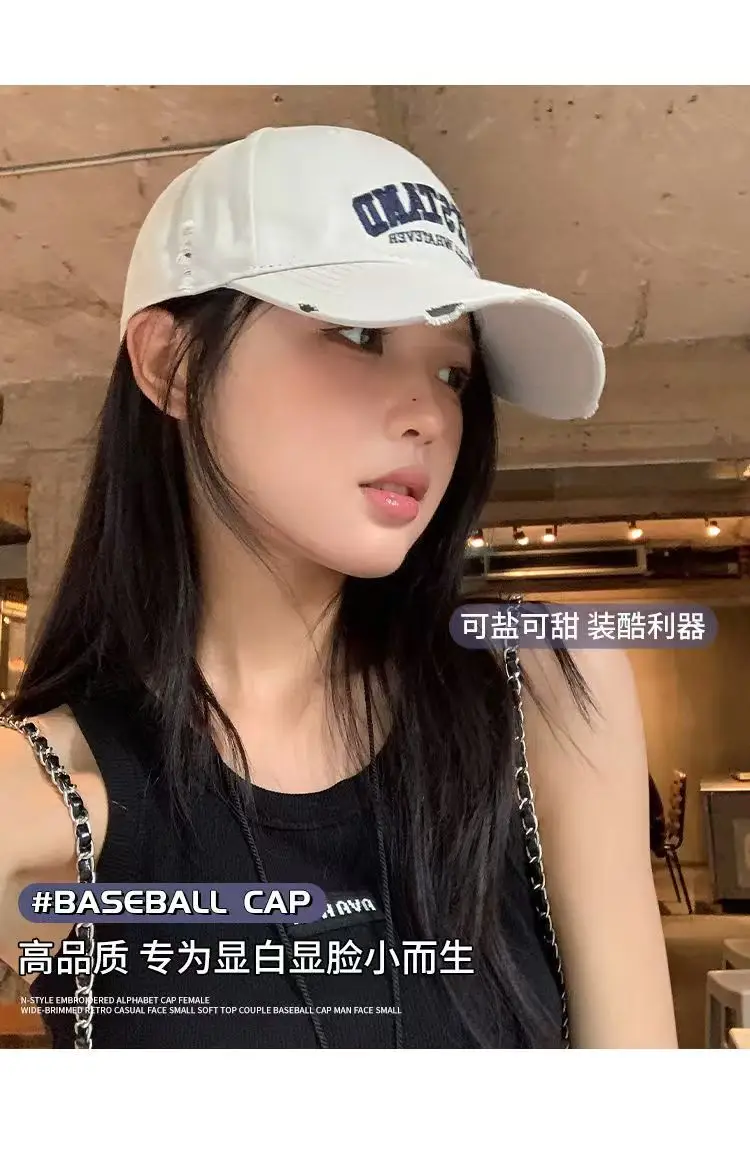 American Retro Baseball Cap for Girls Summer Sunshade Cap — feature 8
