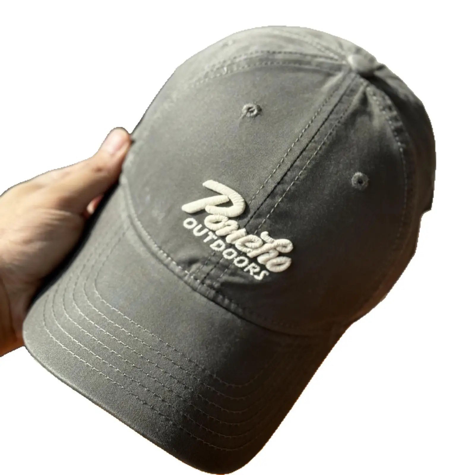 Women Blue Embroidered Baseball Cap "Belle & Brothers" Logo - Image 12