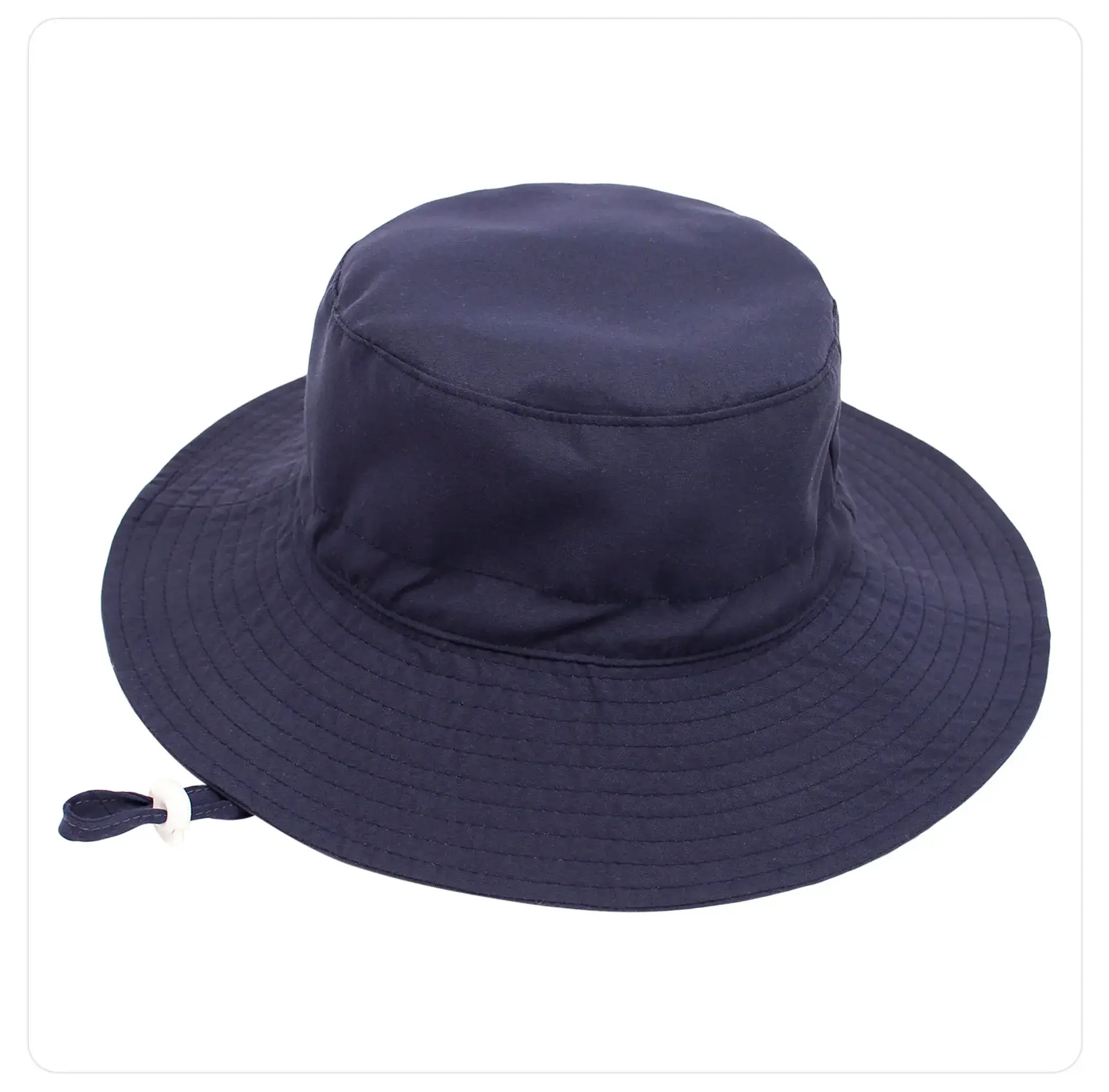 Light Green Kids Sun Hat with Adjustable Tie — feature 28