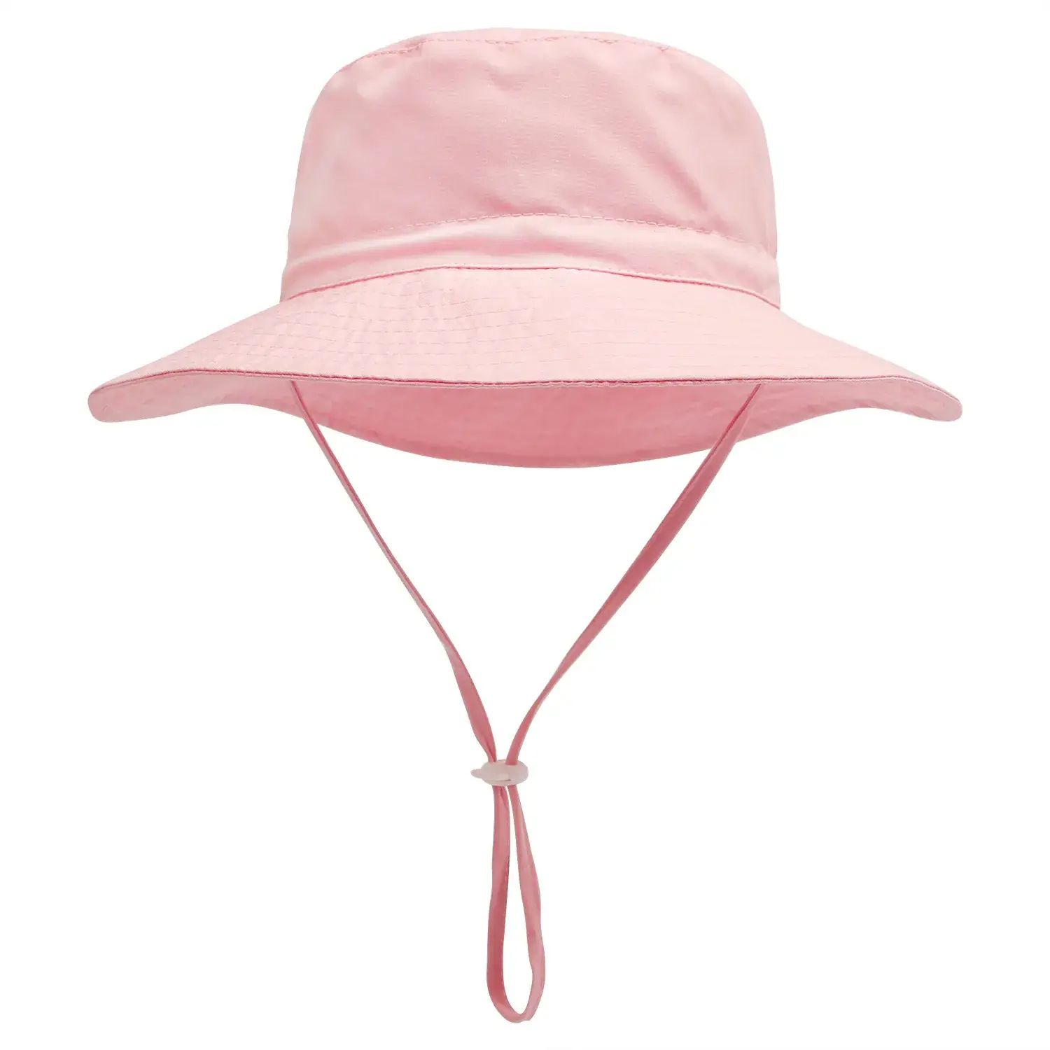 Light Green Kids Sun Hat with Adjustable Tie - Image 11