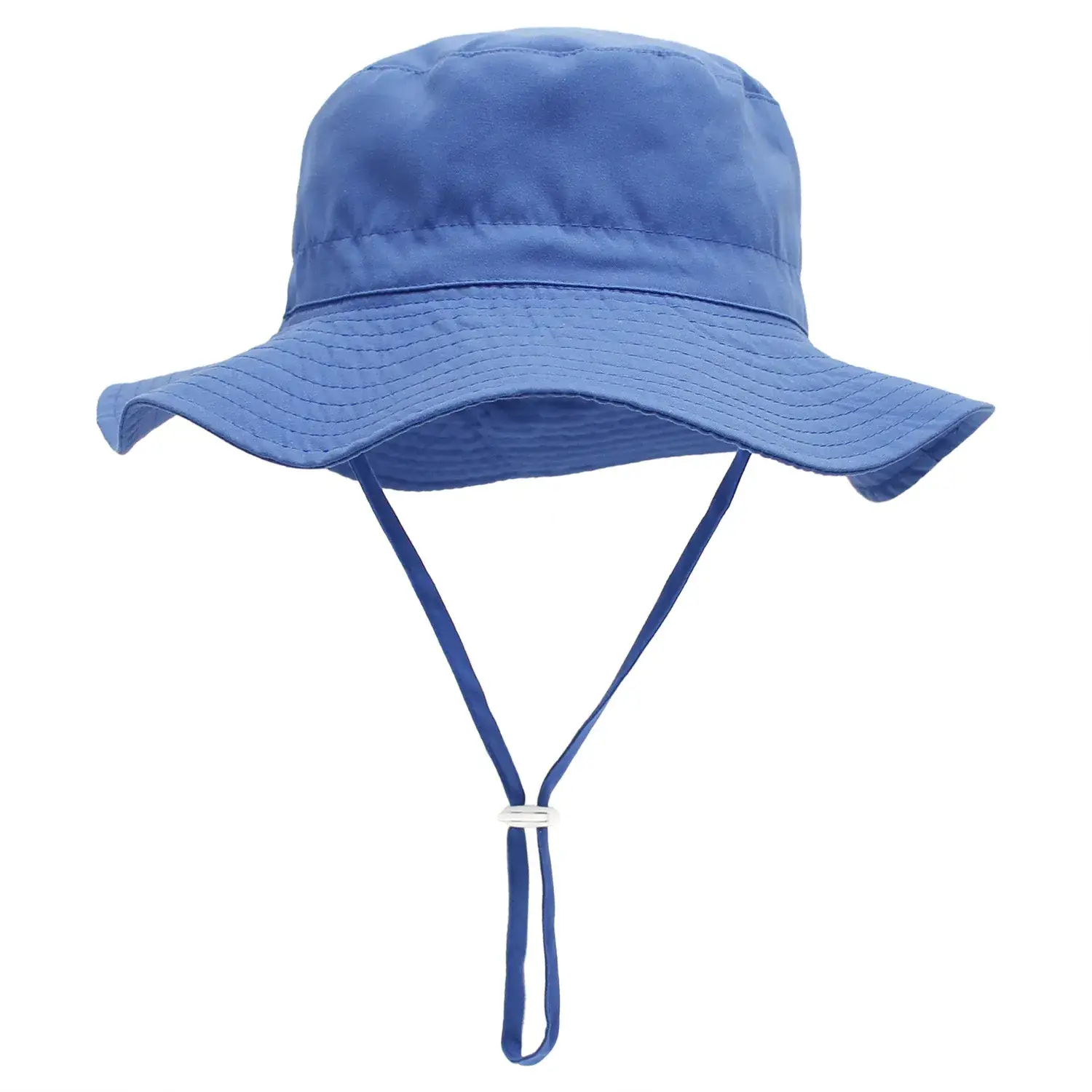 Light Green Kids Sun Hat with Adjustable Tie - Image 2