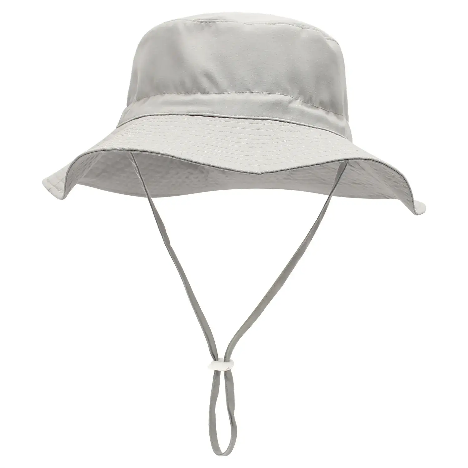Light Green Kids Sun Hat with Adjustable Tie - Image 6