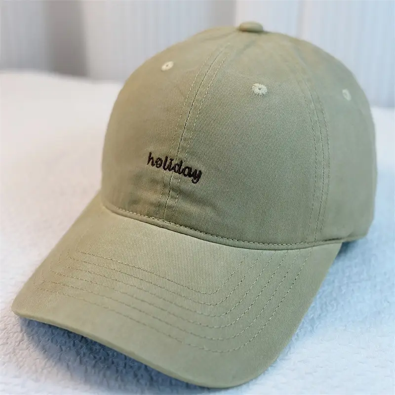 Washed Vintage Men's Blue Baseball Cap All-Match - Image 3