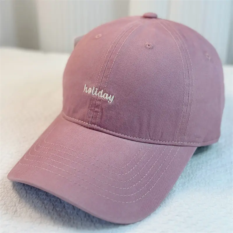 Washed Vintage Men's Blue Baseball Cap All-Match - Image 4