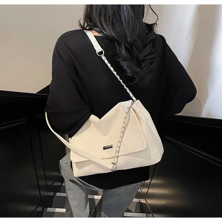 Black Velvet Chain Shoulder Bag for Women 2025 — feature 18