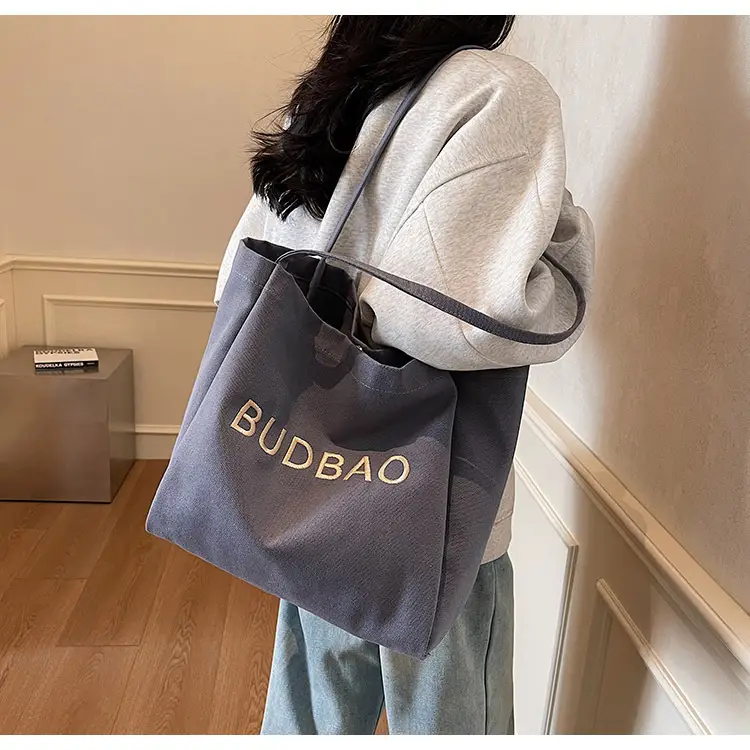 Women Canvas Shoulder Bag Large Spring Summer 2026 — feature 24