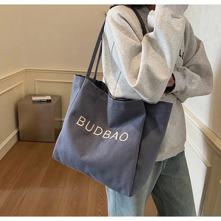 Women Canvas Shoulder Bag Large Spring Summer 2026 — feature 25