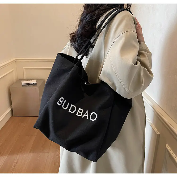 Women Canvas Shoulder Bag Large Spring Summer 2026 — feature 26