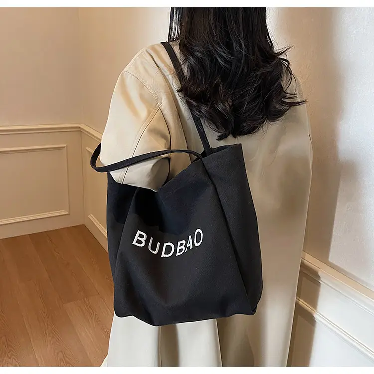 Women Canvas Shoulder Bag Large Spring Summer 2026 — feature 27