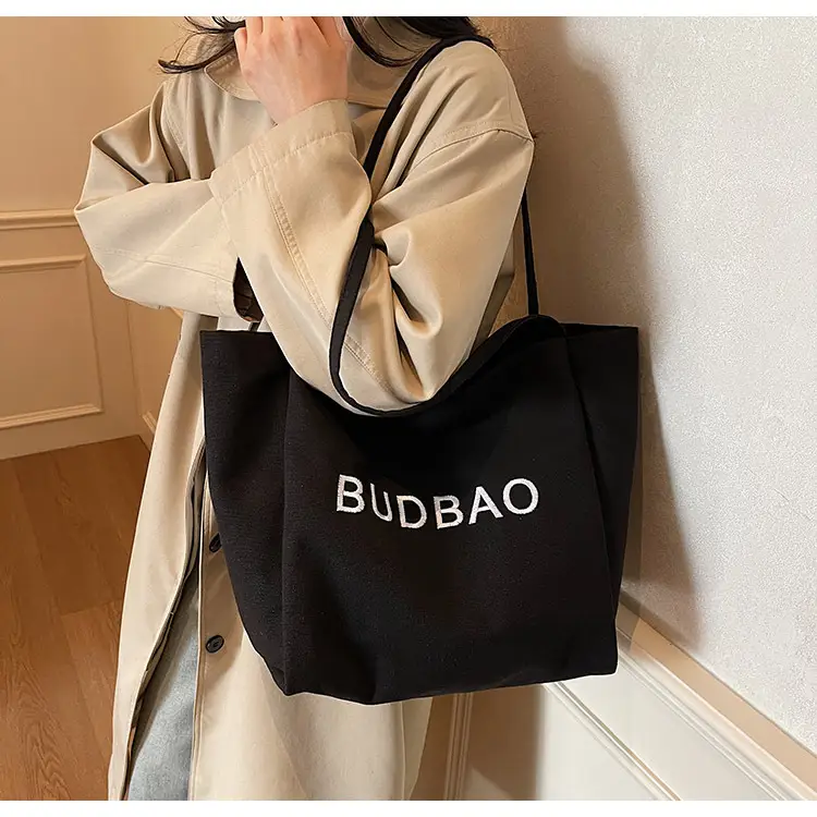 Women Canvas Shoulder Bag Large Spring Summer 2026 — feature 28