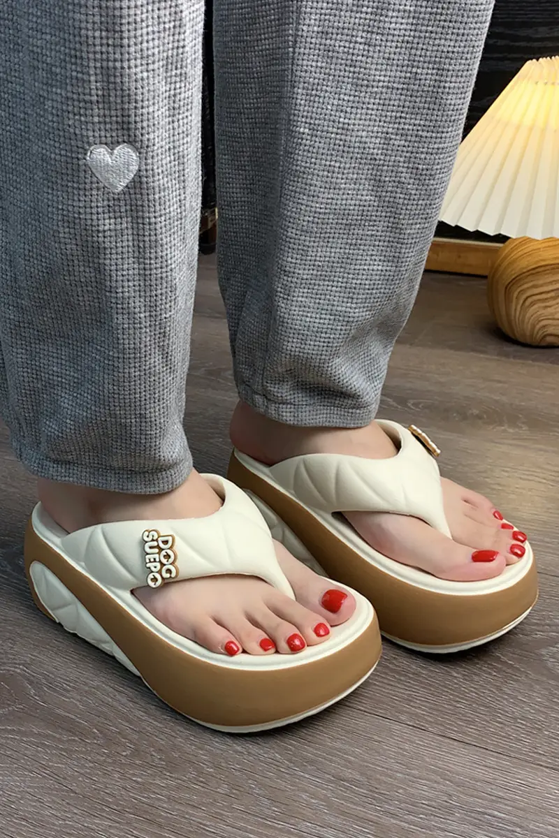 Women's EVA Flip-Flops 6cm High Soft Soles — feature 16