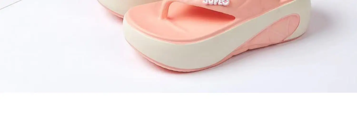 Women's EVA Flip-Flops 6cm High Soft Soles — feature 4