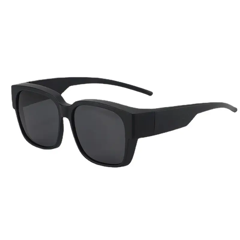 Sunglasses Trendy Clip-On Can Be Used for Myopia Polarized Anti-Uv Driving Sunglasses One-Lens Dual-Use Glasses - Image 7