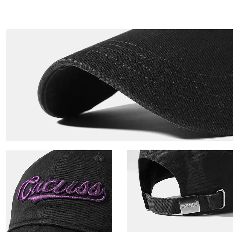 Pure Cotton Korean Style Baseball Cap Women Spring Summer - Image 7