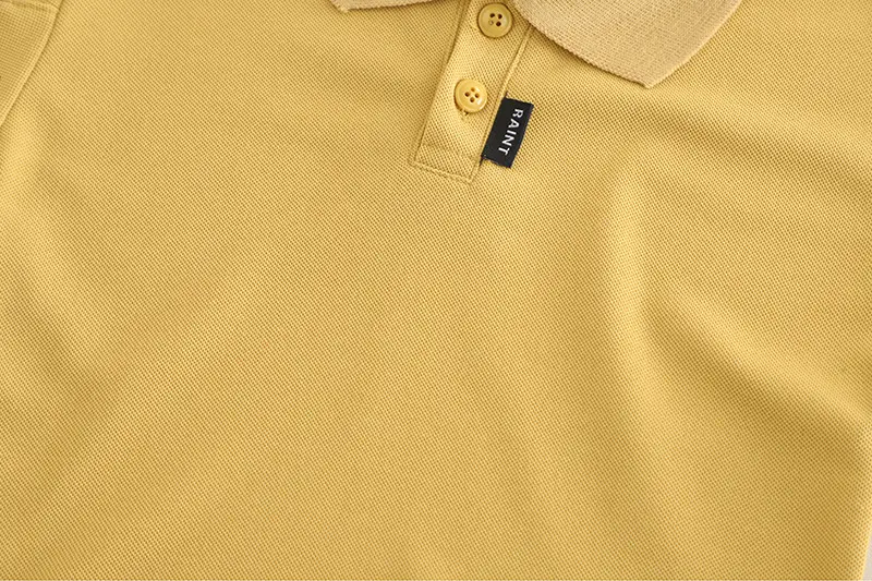 2025 Boys Summer Polo Shirt Suit Yellow Black — feature 11