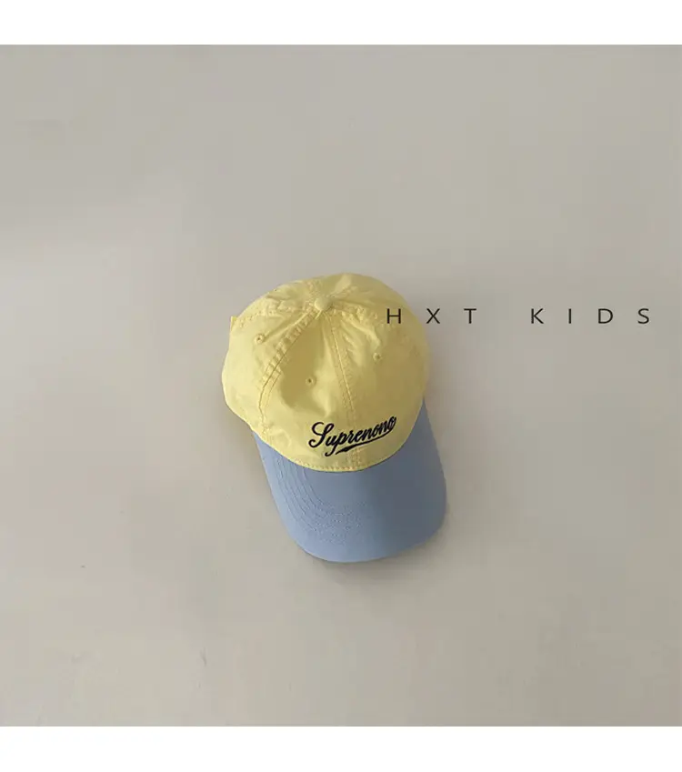 Children's Cap Set with Sunshade & Embroidery — feature 10
