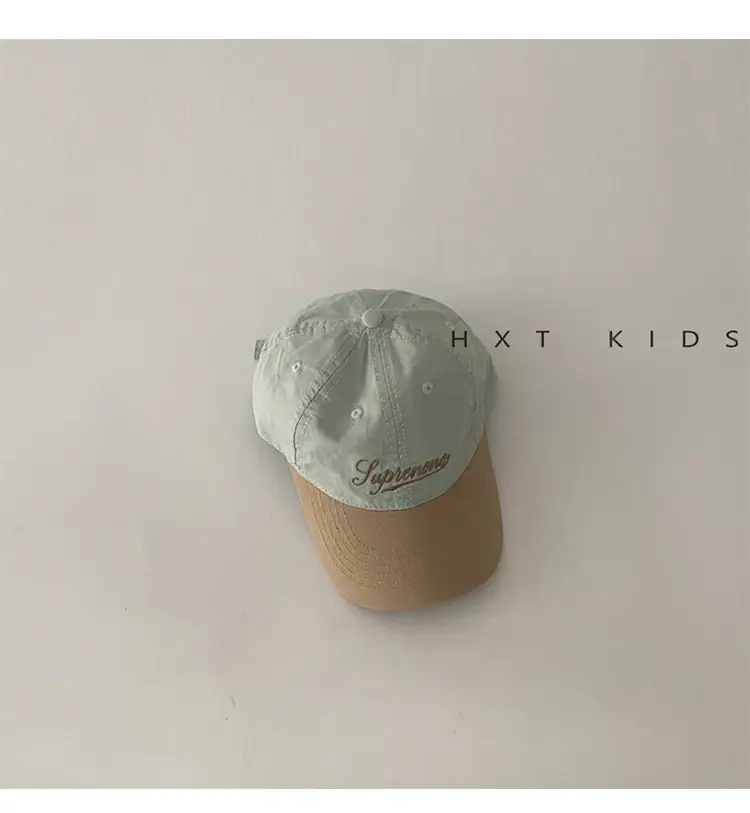 Children's Cap Set with Sunshade & Embroidery — feature 7