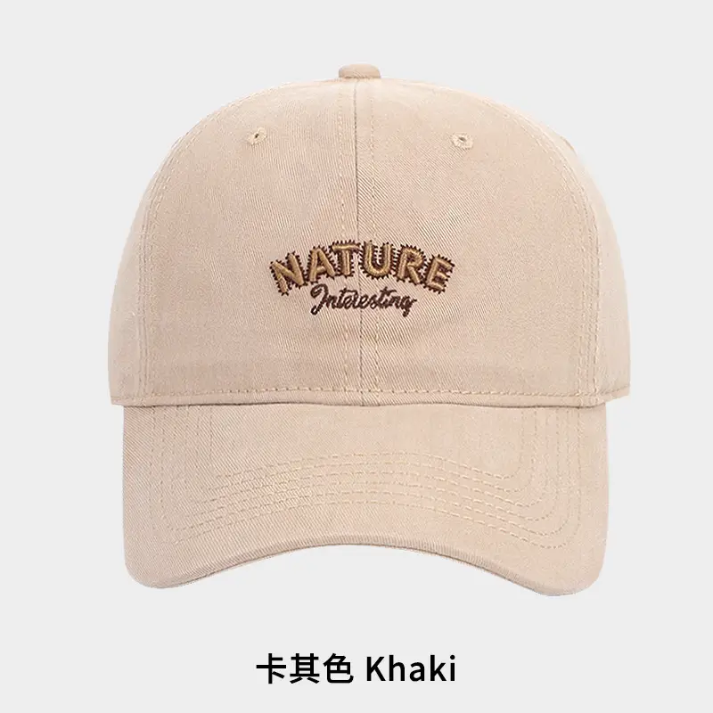 Korean Style Embroidered Baseball Cap for Women Spring Summer - Image 2