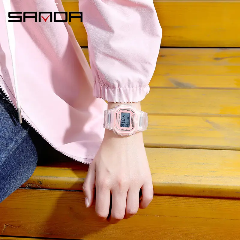 Transparent Digital Watch for Students Sports Outdoor Waterproof - Image 10