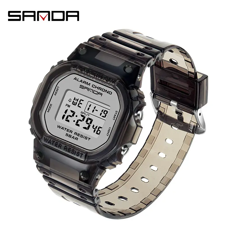 Transparent Digital Watch for Students Sports Outdoor Waterproof - Image 7