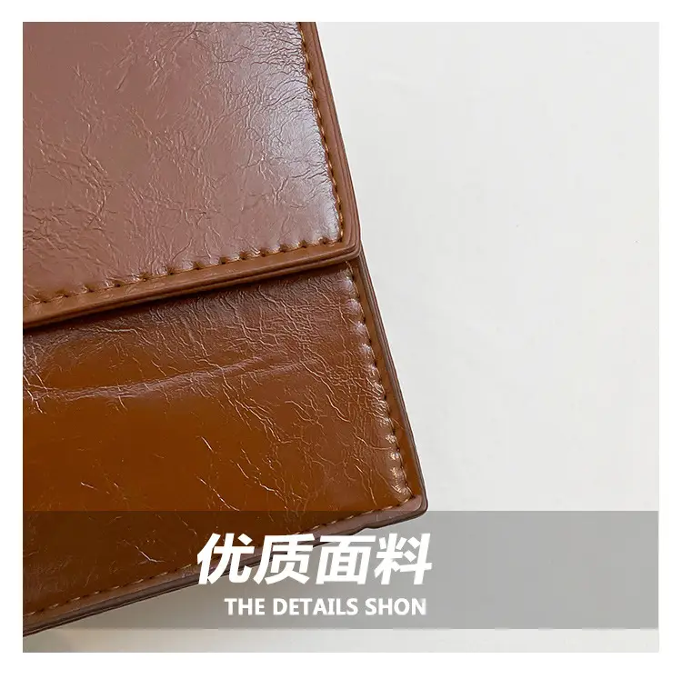 Red European Chain Shoulder Bag for Women — feature 6