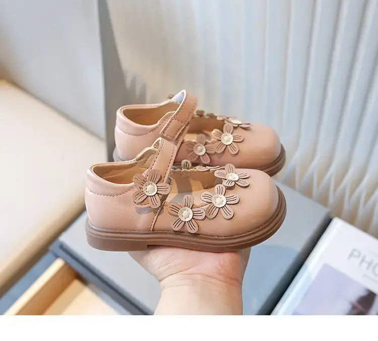 Women's Baby Shoes Spring Autumn 2024 Soft Soled Princess Design — feature 11