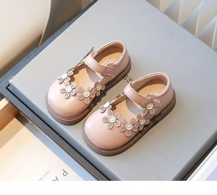 Women's Baby Shoes Spring Autumn 2024 Soft Soled Princess Design — feature 12