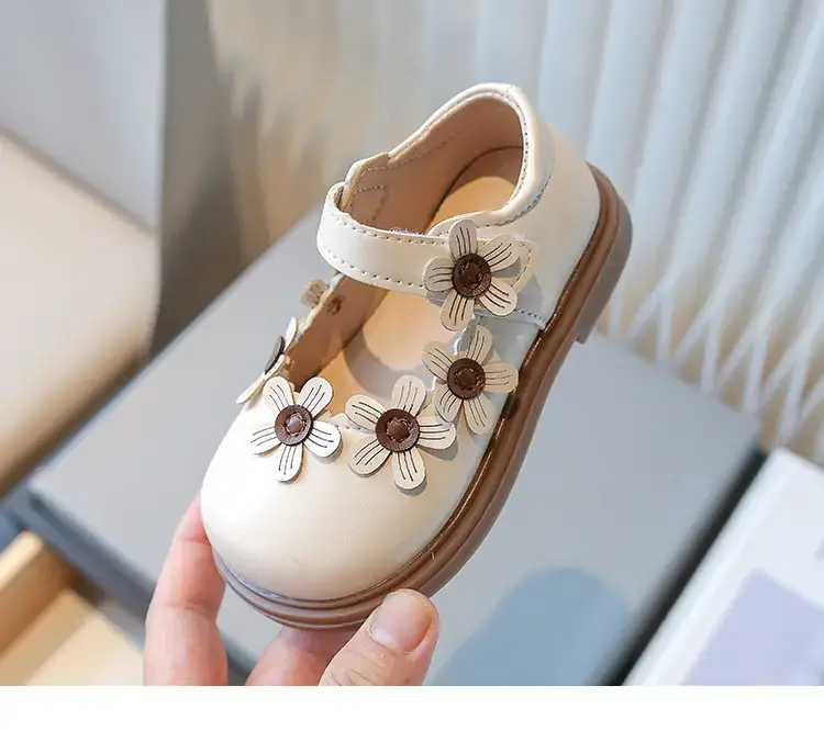 Women's Baby Shoes Spring Autumn 2024 Soft Soled Princess Design — feature 13