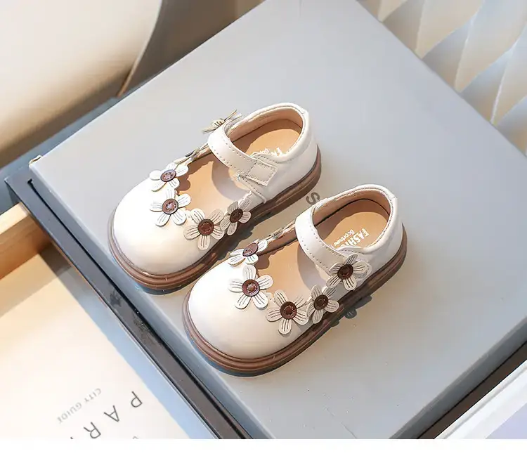 Women's Baby Shoes Spring Autumn 2024 Soft Soled Princess Design — feature 9