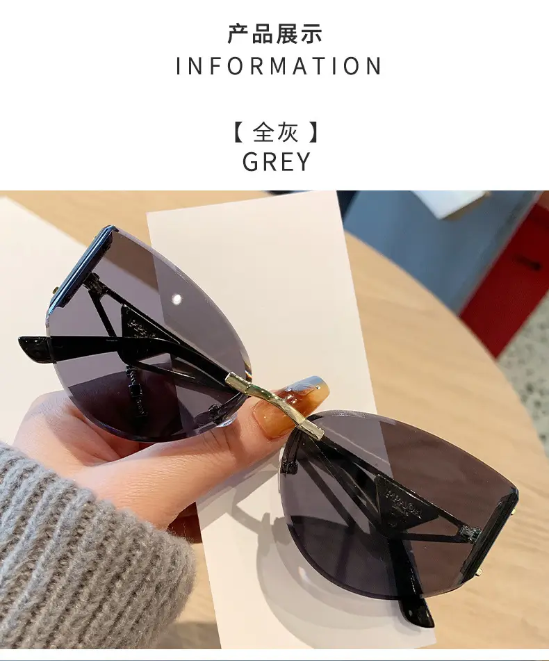 Women's High-End Cat-Eye Sunglasses with Hollow Leg Design โ feature 17