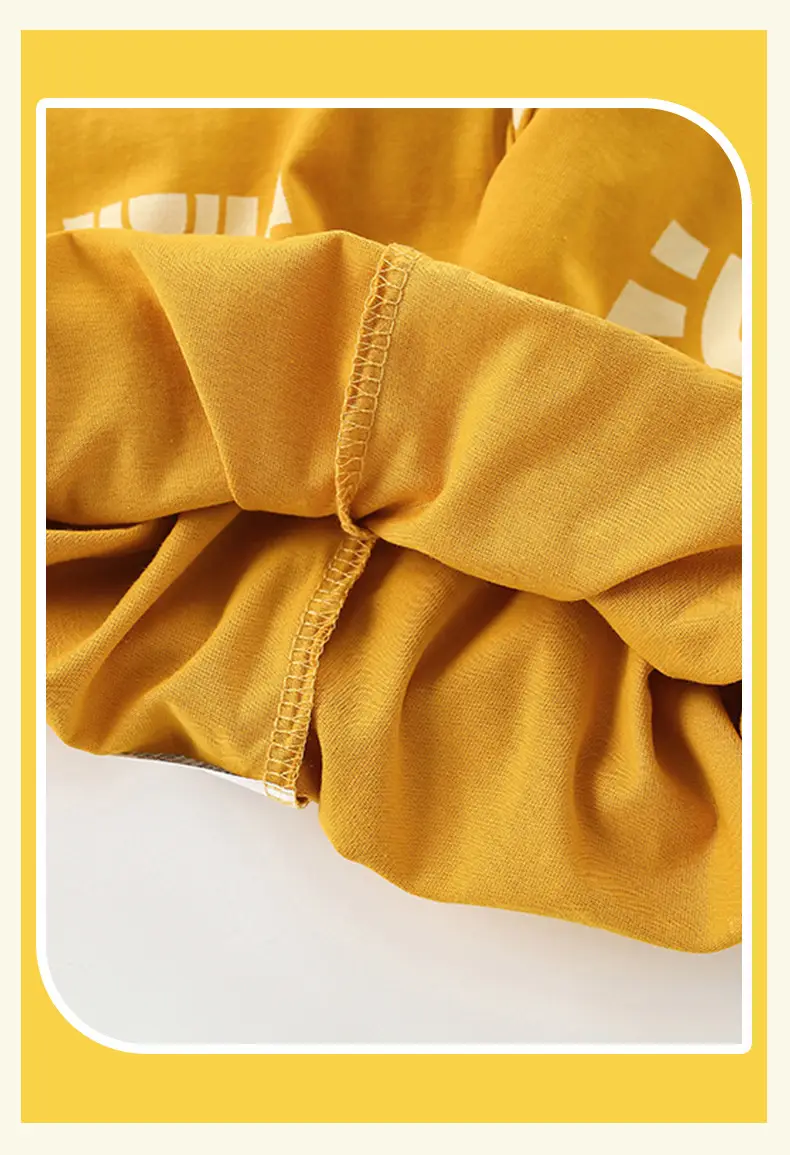 Malwee Boys Printed T-Shirt Shorts Set Yellow — feature 4