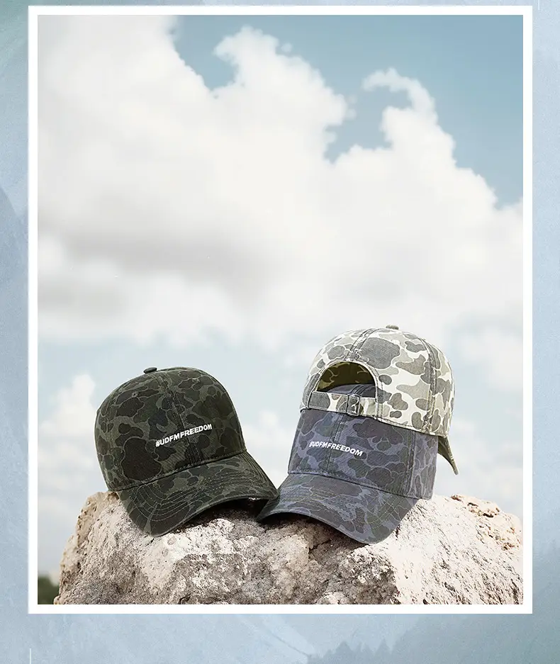 Men Camouflage Cap UV Protection Outdoor Camping — feature 25