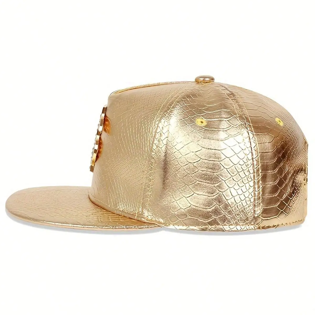 King Crown PU Leather Baseball Cap for Men Women — feature 4