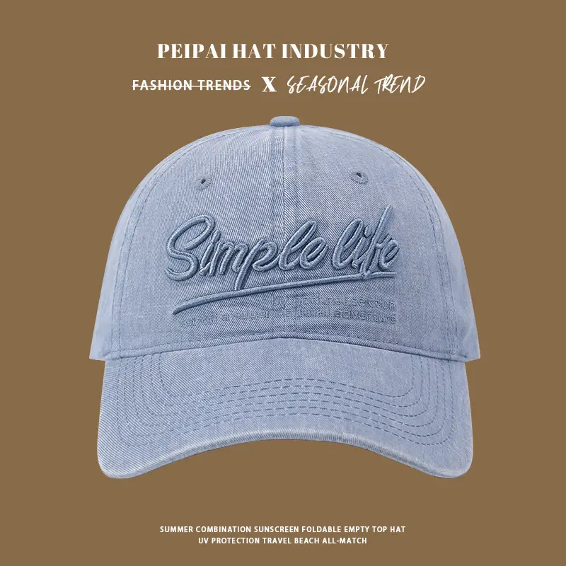 Simpletze Embroidered Baseball Cap for Kids Spring Summer — feature 10
