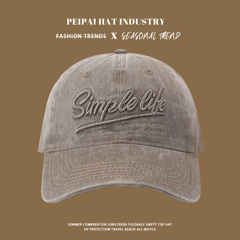 Simpletze Embroidered Baseball Cap for Kids Spring Summer — feature 4