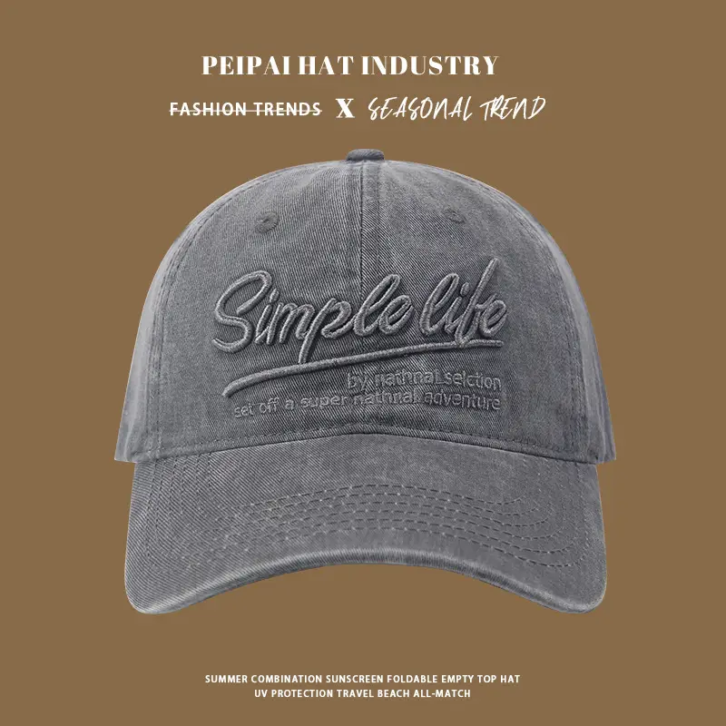 Simpletze Embroidered Baseball Cap for Kids Spring Summer — feature 5