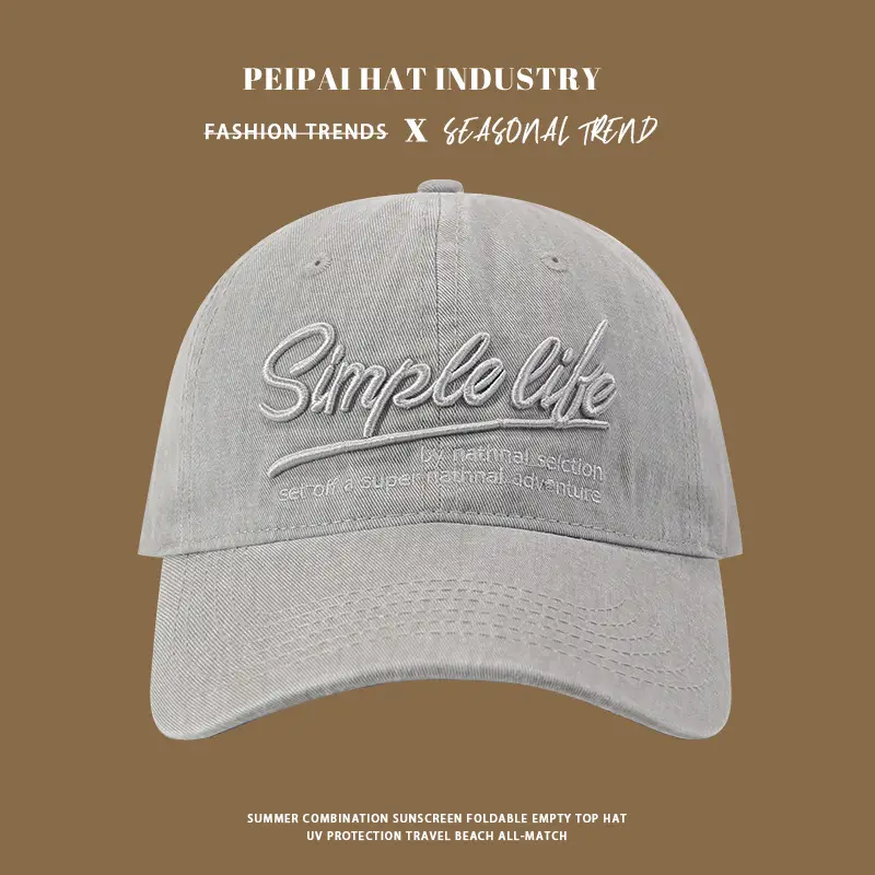 Simpletze Embroidered Baseball Cap for Kids Spring Summer — feature 6