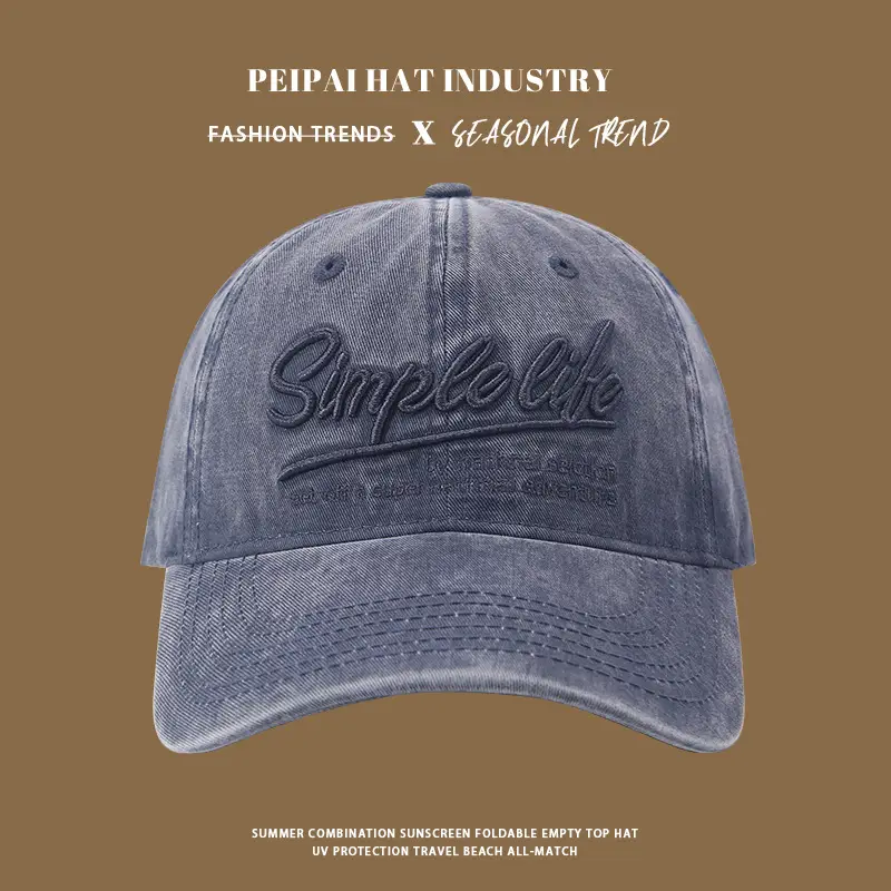 Simpletze Embroidered Baseball Cap for Kids Spring Summer — feature 7