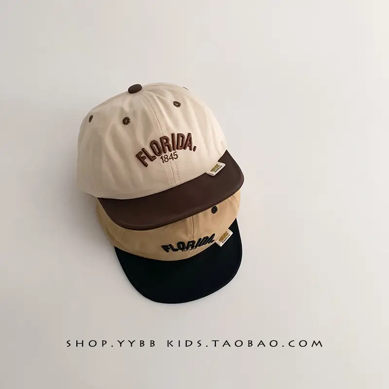 Baby Cap Florida Lettered Sunshade Cap for Boys Girls - Image 8