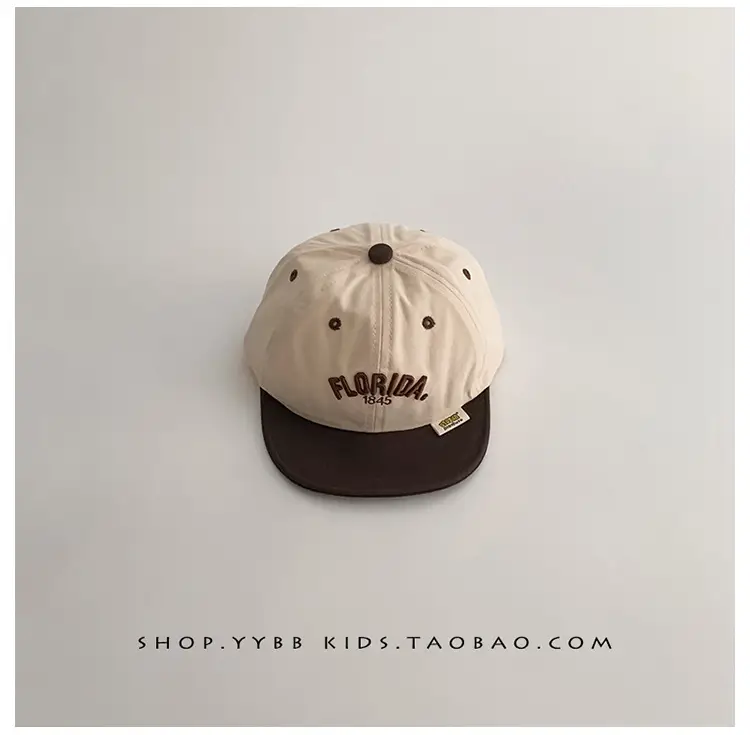 Baby Cap Florida Lettered Sunshade Cap for Boys Girls — feature 13