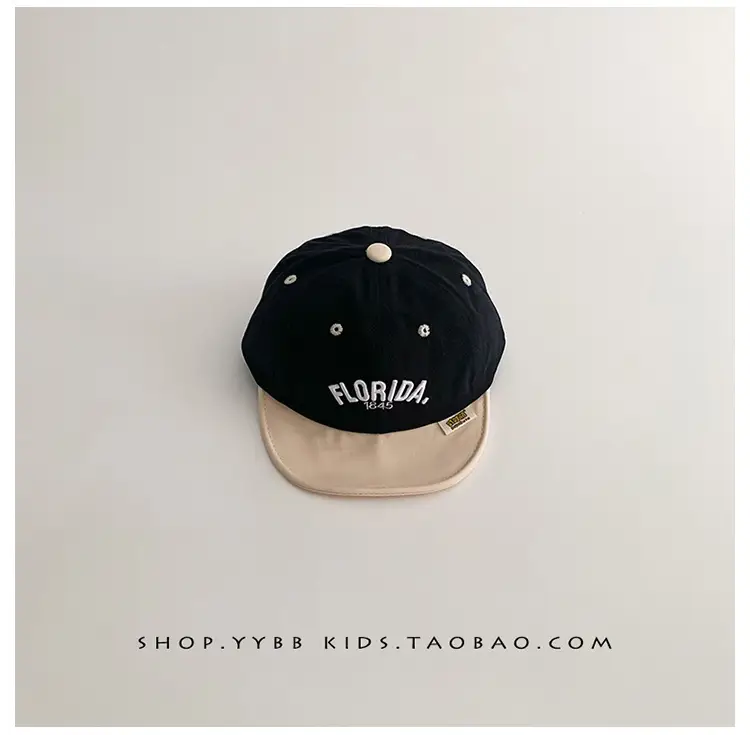 Baby Cap Florida Lettered Sunshade Cap for Boys Girls — feature 14