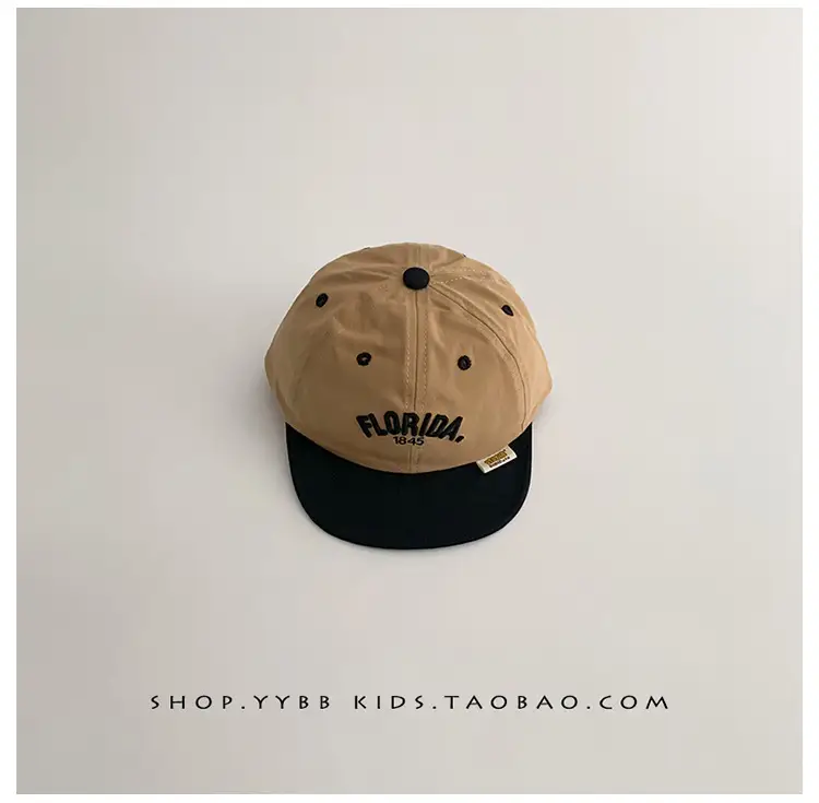Baby Cap Florida Lettered Sunshade Cap for Boys Girls — feature 16